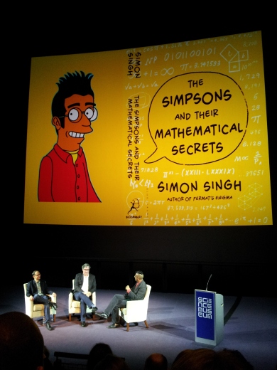 Simon Singh discusses the mathematic inspiration with David X. Cohen and Al Jean